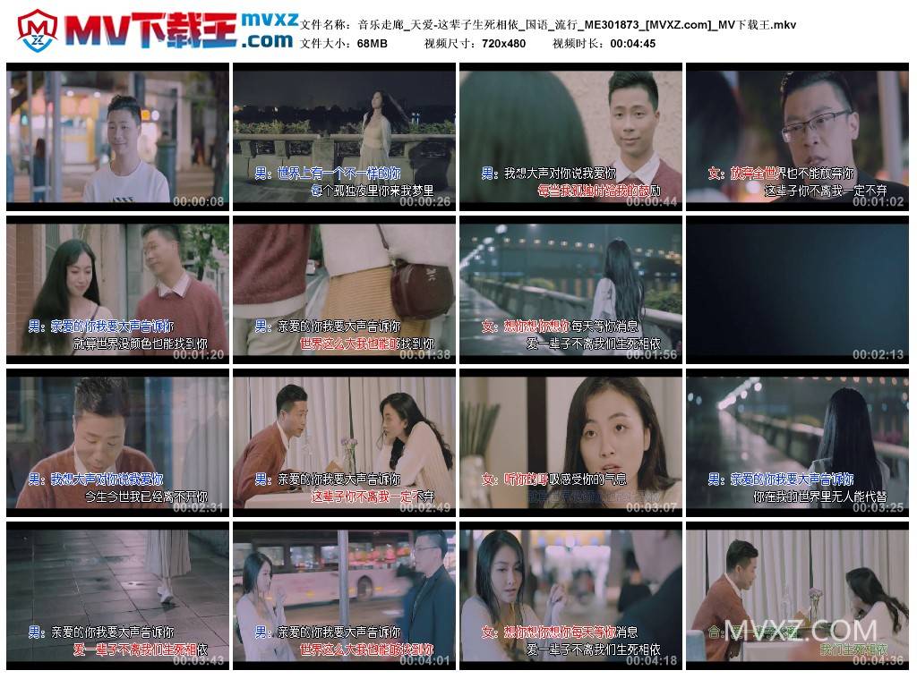 音乐走廊_天爱-这辈子生死相依_国语_流行_ME301873